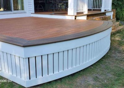 Deck Porch Construction Fiske Construction Co Plympton MA 08