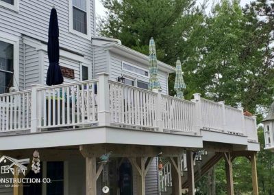 Deck Porch Construction Fiske Construction Co Plympton MA 19