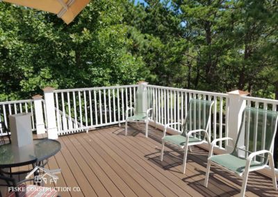 Deck Porch Construction Fiske Construction Co Plympton MA 25