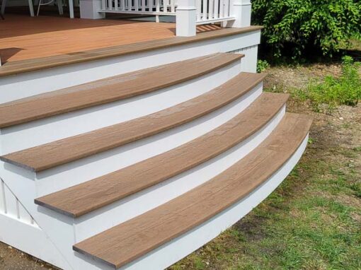 Deck Building Stairs — Carver, MA